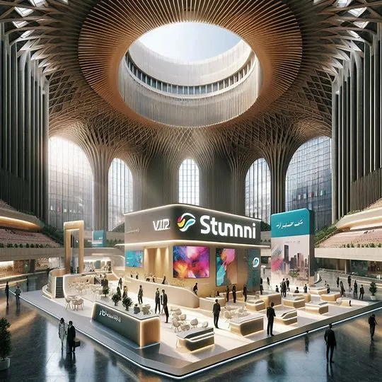 غرفه سازی برج میلاد