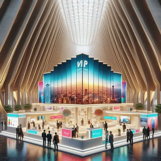 ساخت غرفه برج میلاد