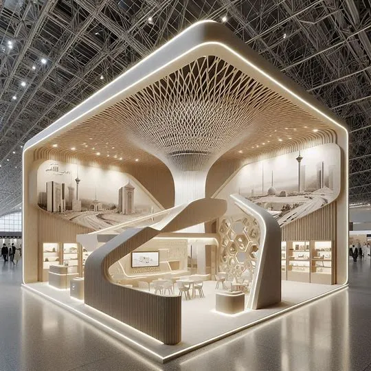 غرفه سازی برج میلاد