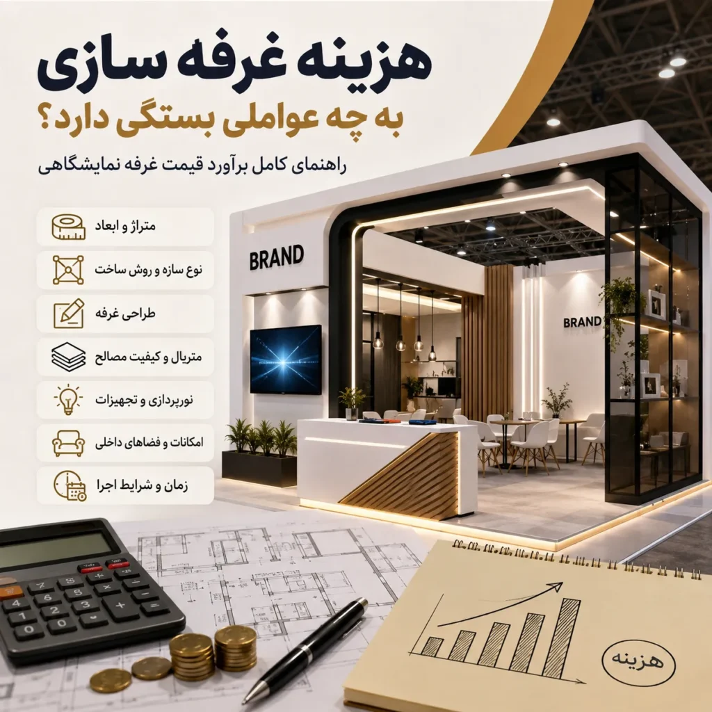 قیمت غرفه سازی در نمایشگاه به چه عواملی بستگی دارد؟