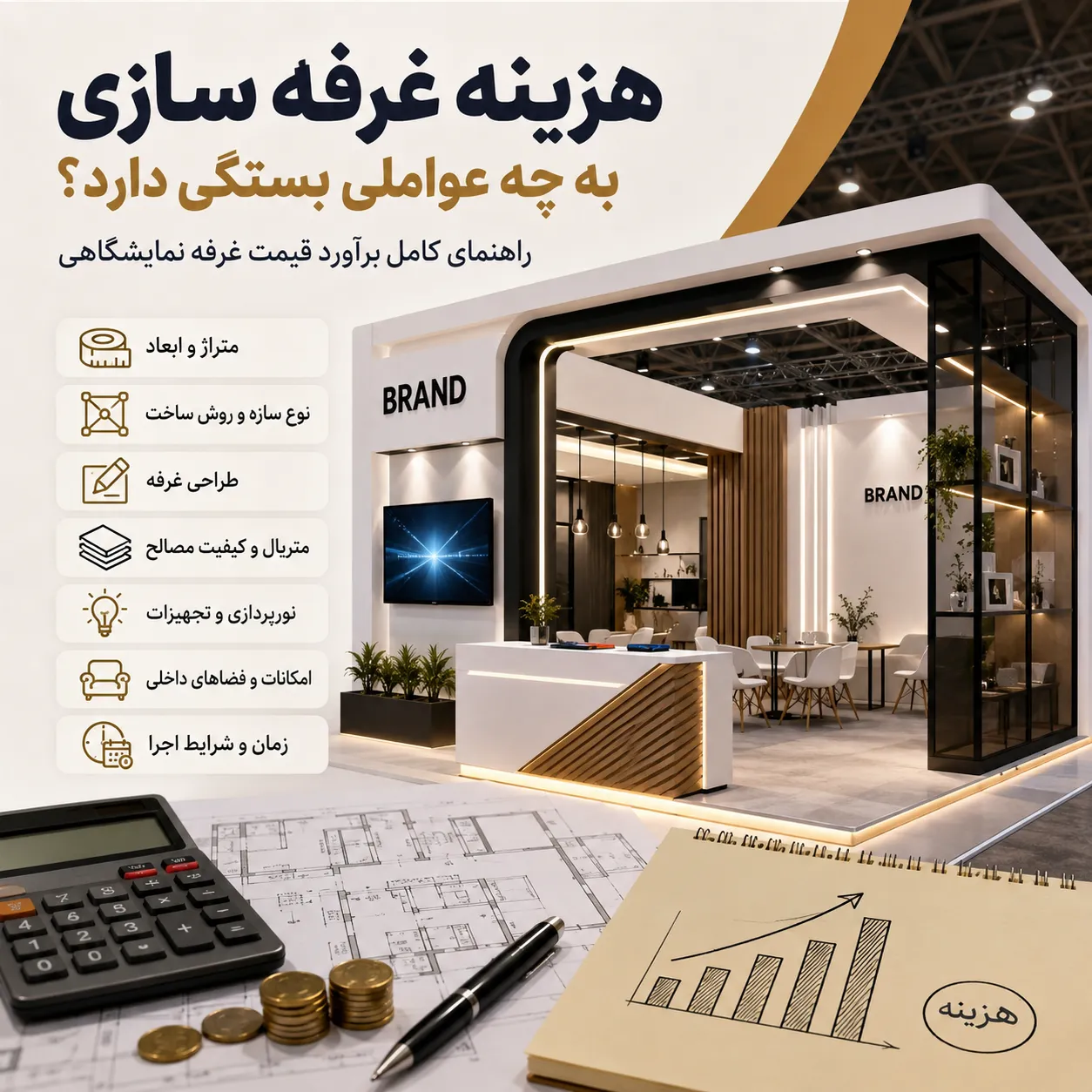 قیمت غرفه سازی در نمایشگاه به چه عواملی بستگی دارد؟